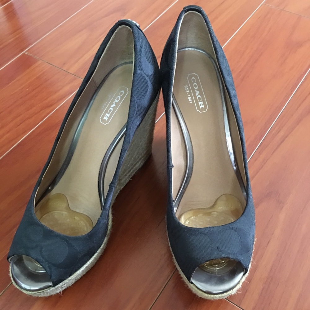 Coach's high heel sandals
